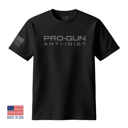Pro Gun - Anti Idiot T-Shirt - Hollow Point Society - T-Shirt