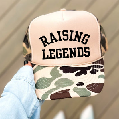 Raising Legends Mom Hat Classic Foam Trucker Hat - Hollow Point Society - Trucker Hat