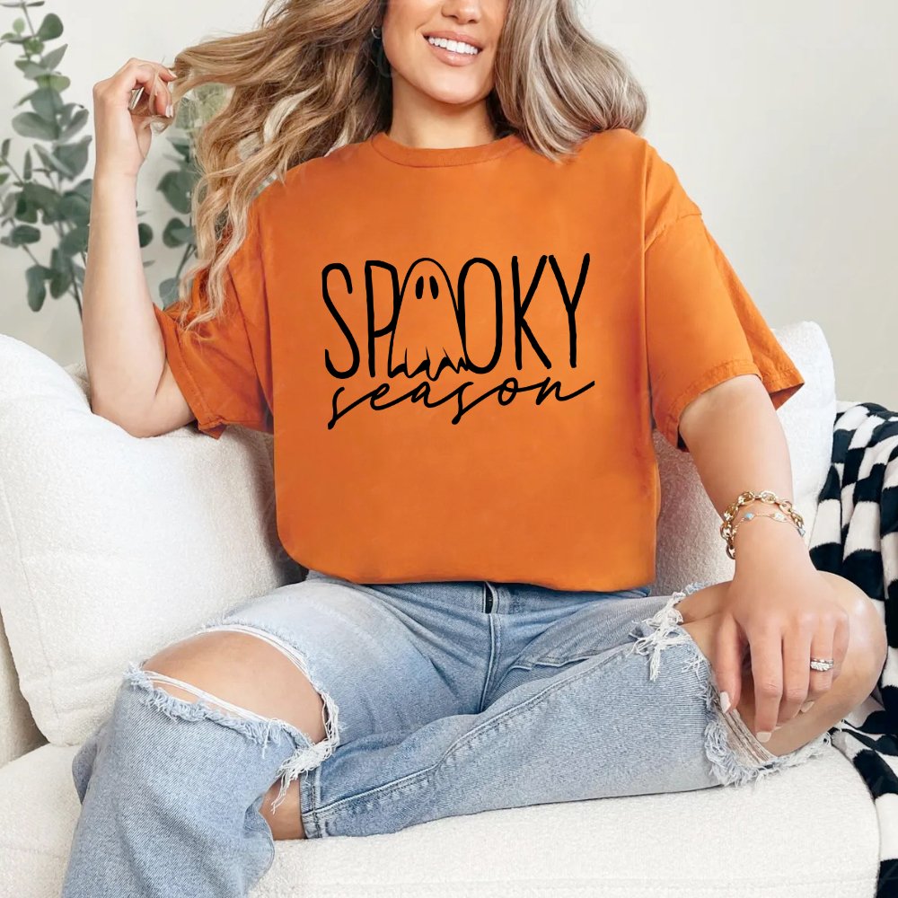 Spooky Season Ladies Halloween Shirt (4 colors) - Hollow Point Society - T-Shirt