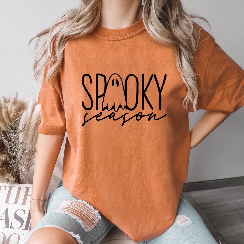 Spooky Season Ladies Halloween Shirt (4 colors) - Hollow Point Society - T-Shirt