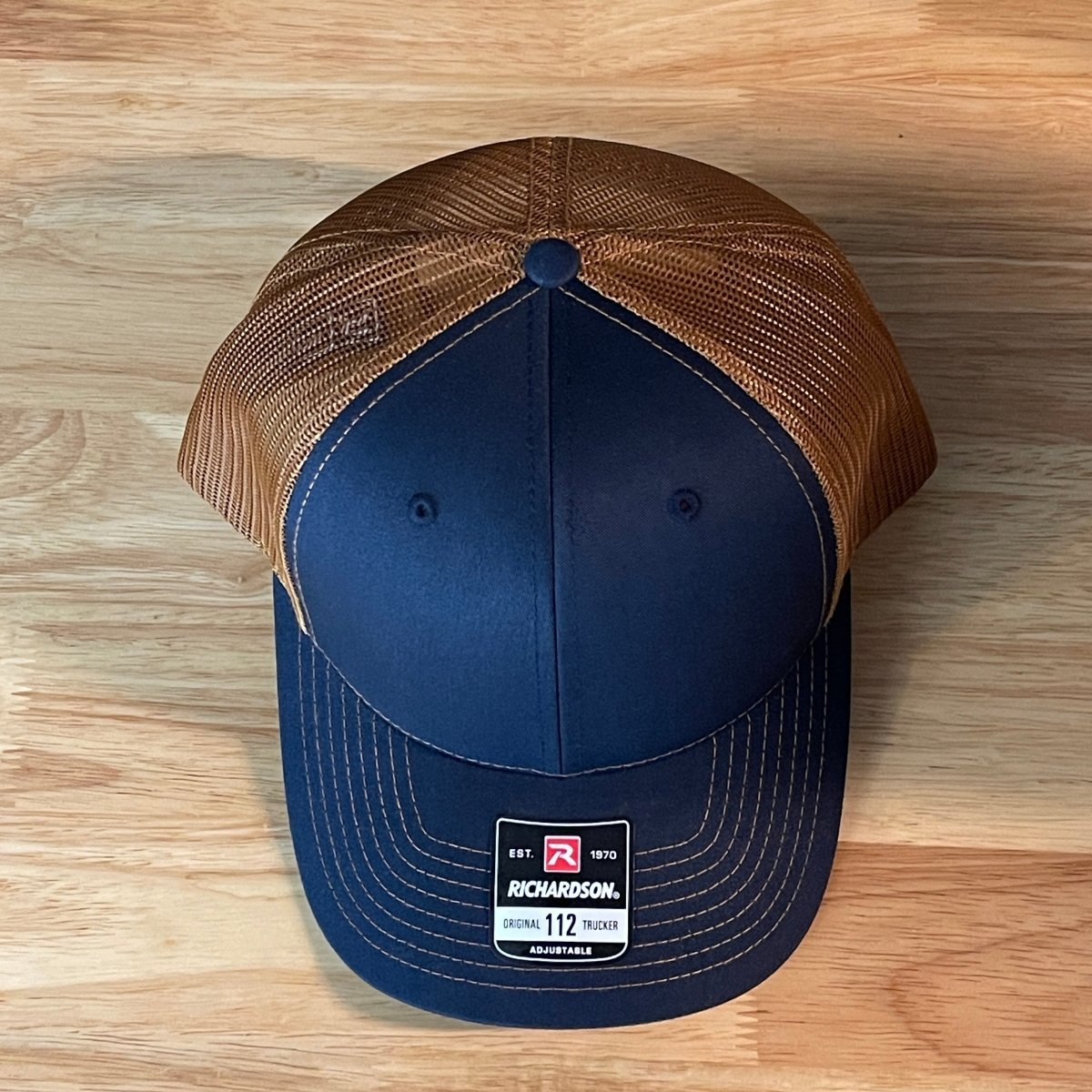 Three Nail Cross American Flag Leather Patch SnapBack Trucker Hat - Hollow Point Society - Patch Hat