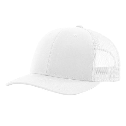 Three Nail Cross Leather Patch SnapBack Trucker Hat - Hollow Point Society - Patch Hat
