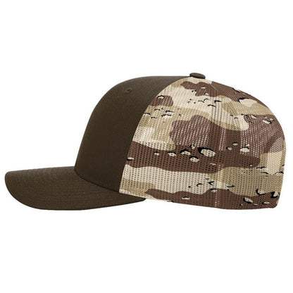 Three Nail Cross Leather Patch SnapBack Trucker Hat - Hollow Point Society - Patch Hat