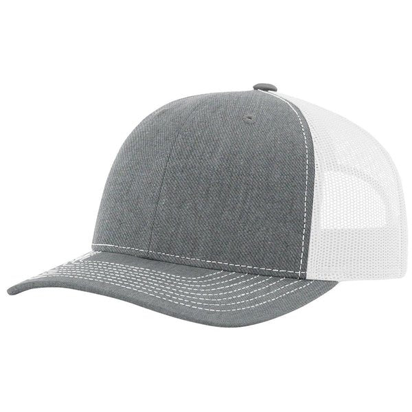 Three Nail Cross Leather Patch SnapBack Trucker Hat - Hollow Point Society - Patch Hat