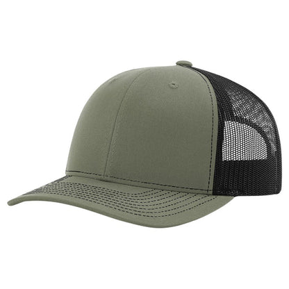 Three Nail Cross Leather Patch SnapBack Trucker Hat - Hollow Point Society - Patch Hat