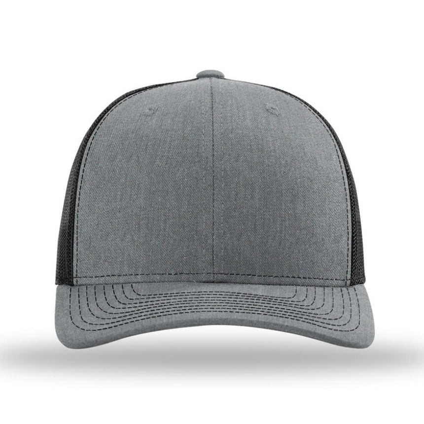 Three Nail Cross Leather Patch SnapBack Trucker Hat - Hollow Point Society - Patch Hat