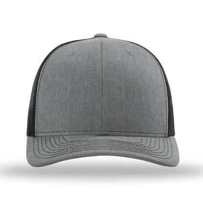 Three Nail Cross Leather Patch SnapBack Trucker Hat - Hollow Point Society - Patch Hat