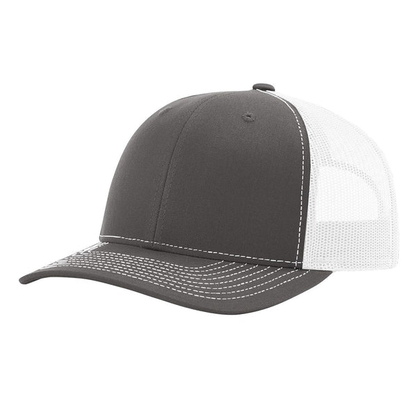 Three Nail Cross Leather Patch SnapBack Trucker Hat - Hollow Point Society - Patch Hat