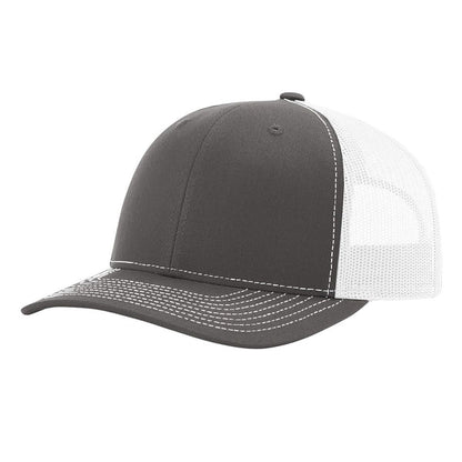 Three Nail Cross Leather Patch SnapBack Trucker Hat - Hollow Point Society - Patch Hat