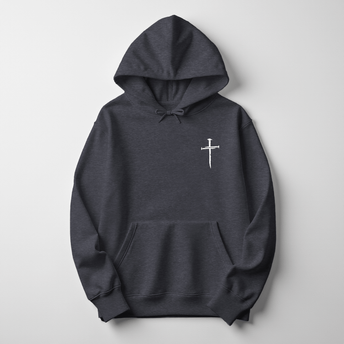 Three Nail Cross Sweater Women's Christian Hooded Sweatshirt - Hollow Point Society - Sweater