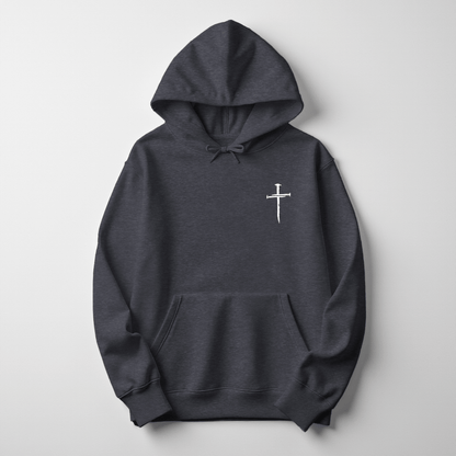 Three Nail Cross Sweater Women's Christian Hooded Sweatshirt - Hollow Point Society - Sweater