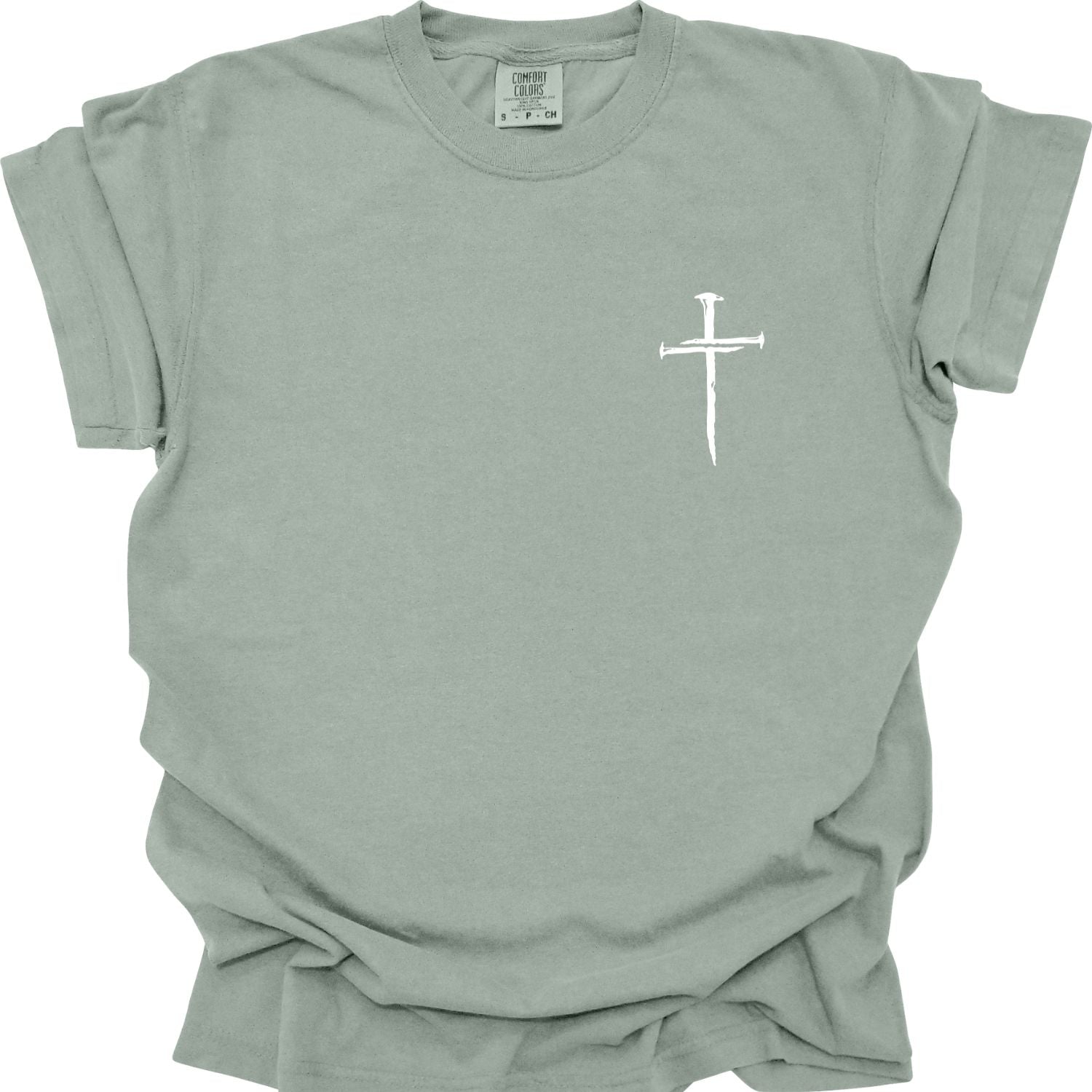 Three Nail Cross Women's Christian T Shirt (Multiple Colors) - Hollow Point Society - T-Shirt