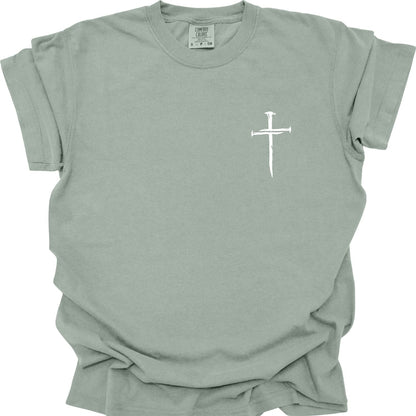 Three Nail Cross Women's Christian T Shirt (Multiple Colors) - Hollow Point Society - T-Shirt
