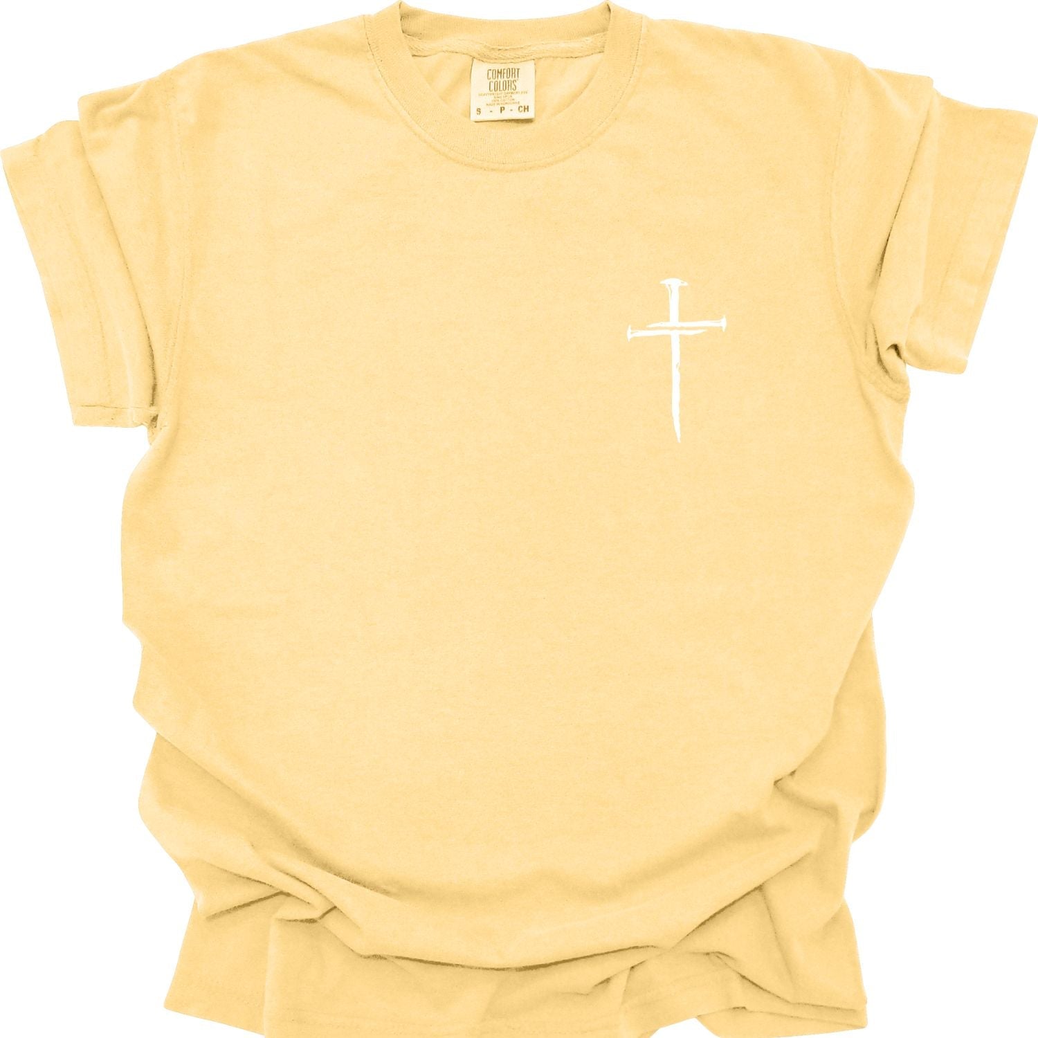 Three Nail Cross Women's Christian T Shirt (Multiple Colors) - Hollow Point Society - T-Shirt