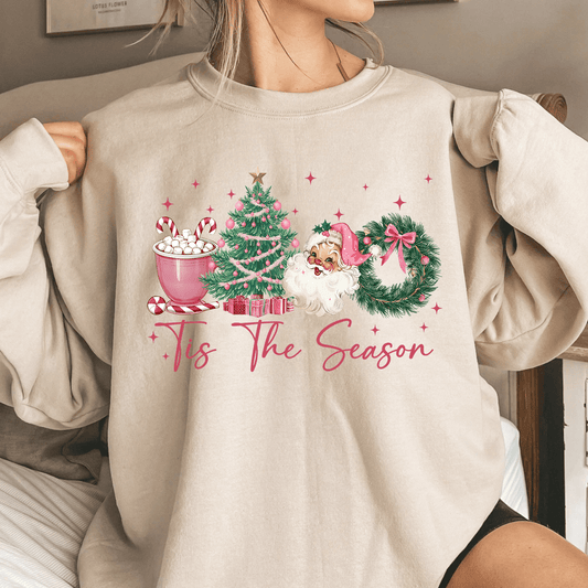 'Tis The Season Sweatshirt Christmas Party Sweater - Hollow Point Society - Sweater