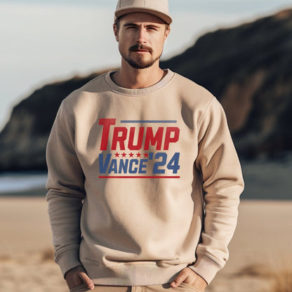 Trump Vance 2024 Sweatshirt Men's Trump Sweater (2 colors) - Hollow Point Society - Sweater