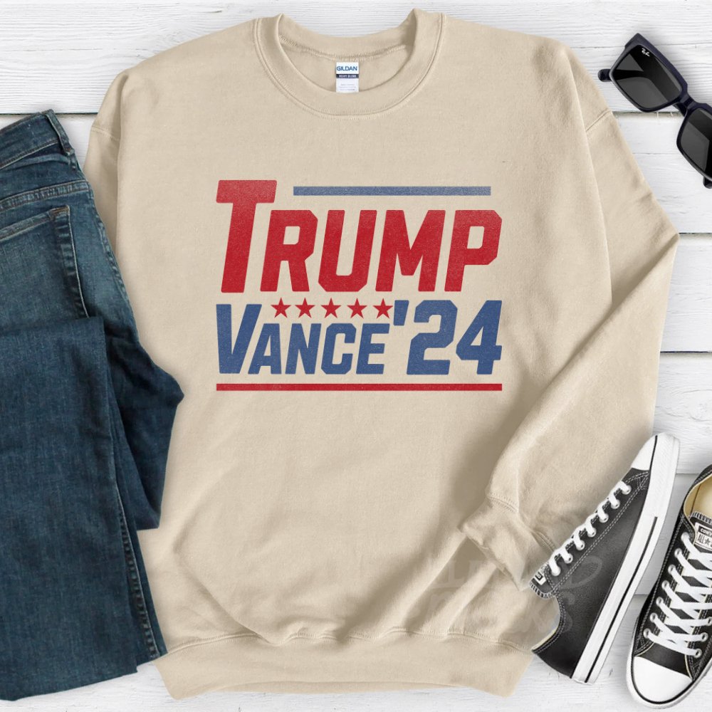 Trump Vance 2024 Sweatshirt Unisex Trump Sweater (3 colors) - Hollow Point Society - Sweater