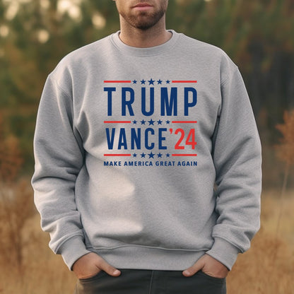 Trump Vance MAGA Sweatshirt Men's Trump Sweater (2 colors) - Hollow Point Society - Sweater