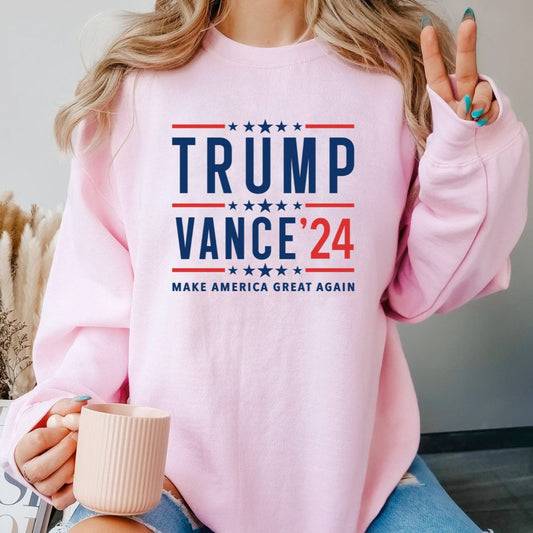 Trump Vance MAGA Sweatshirt Unisex Trump Sweater (3 colors) - Hollow Point Society - Sweater