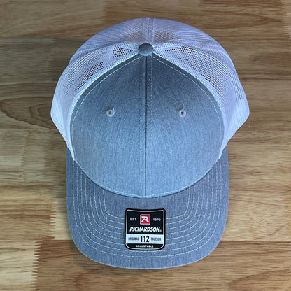 UNVAXXED & OVER TAXED Leather Patch Hat Black/Silver - Hollow Point Society - Patch Hat