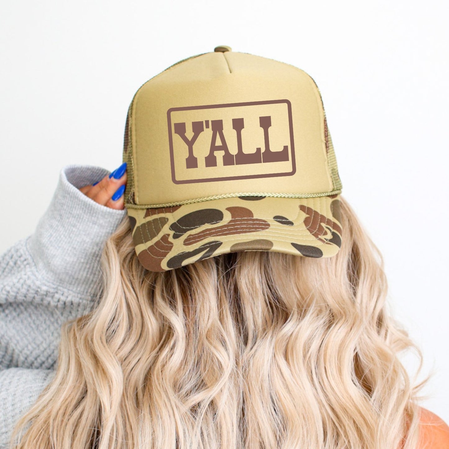 Y'ALL Country Classic Foam Trucker Hat - Hollow Point Society - Trucker Hat